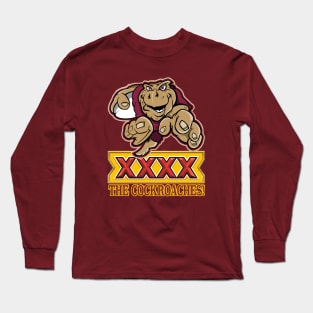 State of Origin - QLD Maroons - XXXX THE COCKROACHES Long Sleeve T-Shirt